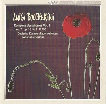 Complete symphonies Vol. 1 : op.7 - op. 10 No 4 - G 490 | Boccherini, Luigi (1743-1805)