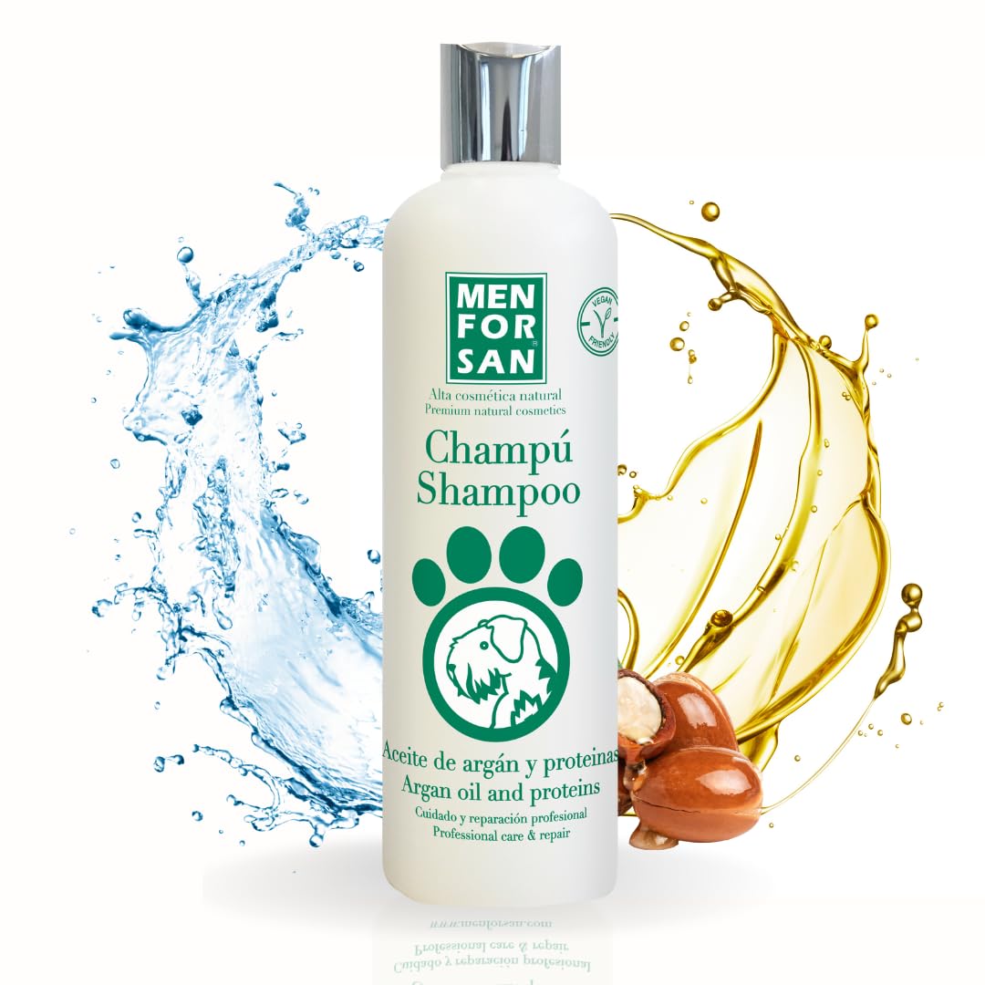 Menforsan - Shampoo silk proteins and argan oil