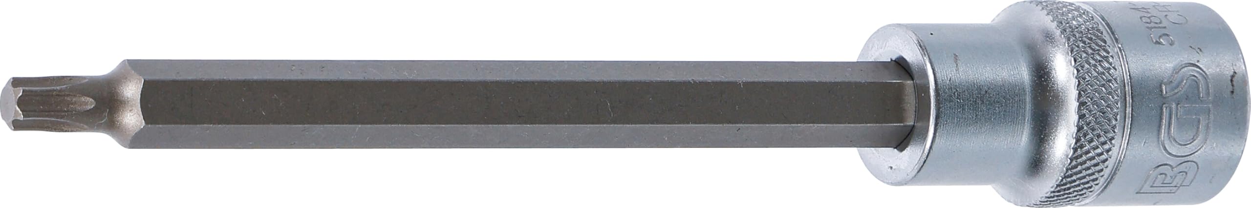 BGS 5184-T30 | Bit Socket | 12.5 mm (1/2") Drive | T-star (for Torx) T30