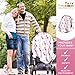Baby Car Seat Covers To Protect From Sun, Bugs, Dust & Allergens. Cozy Baby Car Seat Covers For Longer Sleep. Muslin Cotton Baby Car Seat Canopies For Summer For Girl.
