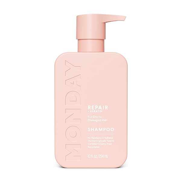 MONDAY HAIRCARE REPAIR SHAMPOO WITH KERATIN, ARGAN OIL...