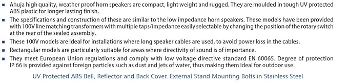 ahuja 40 watt speaker price