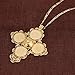 Newest Ethiopia Big Cross Pendant for Men Women 18k Real Gold Plated Necklace Fashion African Jewelry