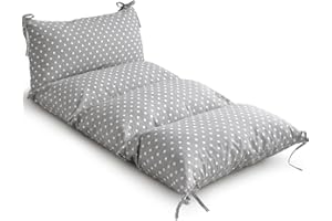 SHERILYN Cushion for Climbing Arch, Rocker Pillow for Toddlers Arch Climber, Floor Lounger Seats Pillow and Cover, Floor Cushion Toddler Nap Mat, Bed Floor Pillow for Kids (Grey Star)