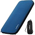 Acacia 4" Thick Self Inflating Sleeping Pad with Foam, Innovative Y-Shaped Telescopic Structure, Ultraportable Camping Mattress, Outdoor Compact Air Mat for Tent Car Backpacking