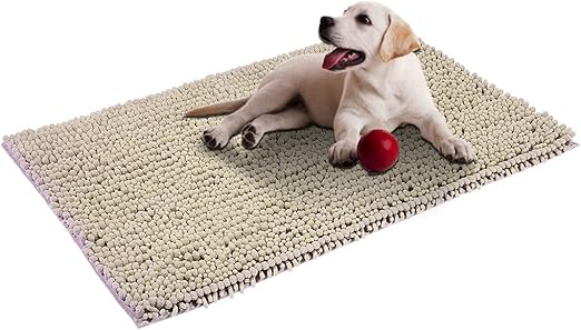 chenille dog mat