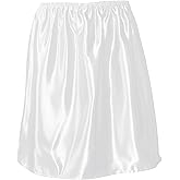 Sanskruti India Half Slips for Women Underskirt Short Mini Skirt Satin Petticoat Shiny