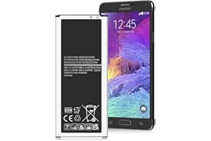 Galaxy Note 4 Battery, Upgraded 5200mAh Li-ion Replacement Battery for Samsung Galaxy Note 4 N910,N910U LTE, N910A AT&T, N910