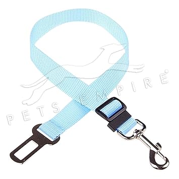 Pets Empire Dog Seat Belt, Dog Cat Car Safety Seat Belt Harness Adjustable Leads Harness for Cars Vehicle-1 Piece Color May Vary.