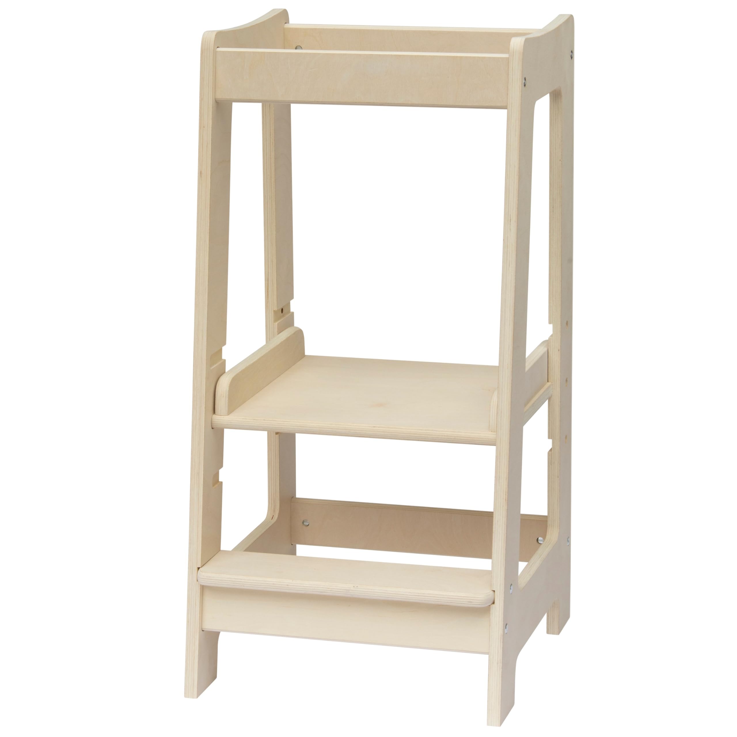 Stepup Baby Learning Tower Toddler Step High Chair | Montessori Inspired | Step Stool for Kids | Adjustable for 18 Month - 5 Years | Designed for Safety (Natural)