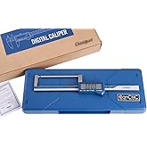 CanCNC Tooling Solutions Electronic Disc Brake Rotor Gauge Wheel on Caliper, 0-3.2"/0-80mm Measuring Range, Inch/Metric/Frati