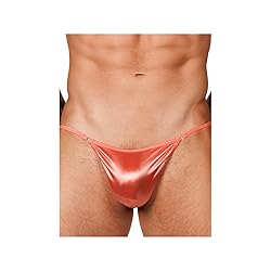 Body Aware Peach Satin Tanga Brief