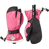 Hestra Gauntlet CZone Junior Glove (Youth 4-13yrs) | Waterproof, Insulated 3-Finger Kids Snow Gloves for Winter, Skiing & Playing in The Snow