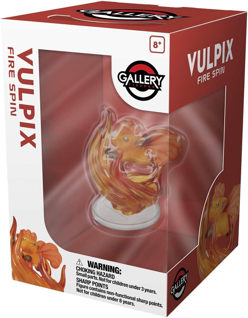 Amazon Com Pokemon Center Gallery Figure Vulpix Fire Spin Toys Games