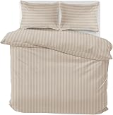 Moonlight20015 Super King Duvet Set Reversible Stripes Beige 260x220 view 3