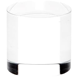 Plymor Clear Acrylic Solid Cylinder Round Display