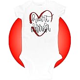 Heart Surgery Gifts - Personalized Heart Warrior Onesie - 100% Cotton - Short/Long Sleeve - Heart Surgery Clothes for Babies - CHD Awareness Baby Onesies - Gift Wrapped By Kikilishop