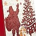 Juvale 12 Pack Christmas Wine Bottle Gift Bags Bulk with Handle for Holiday Presents, Xmas Reindeer & Santa Claus Design, 4 x 5 x 13.5 in