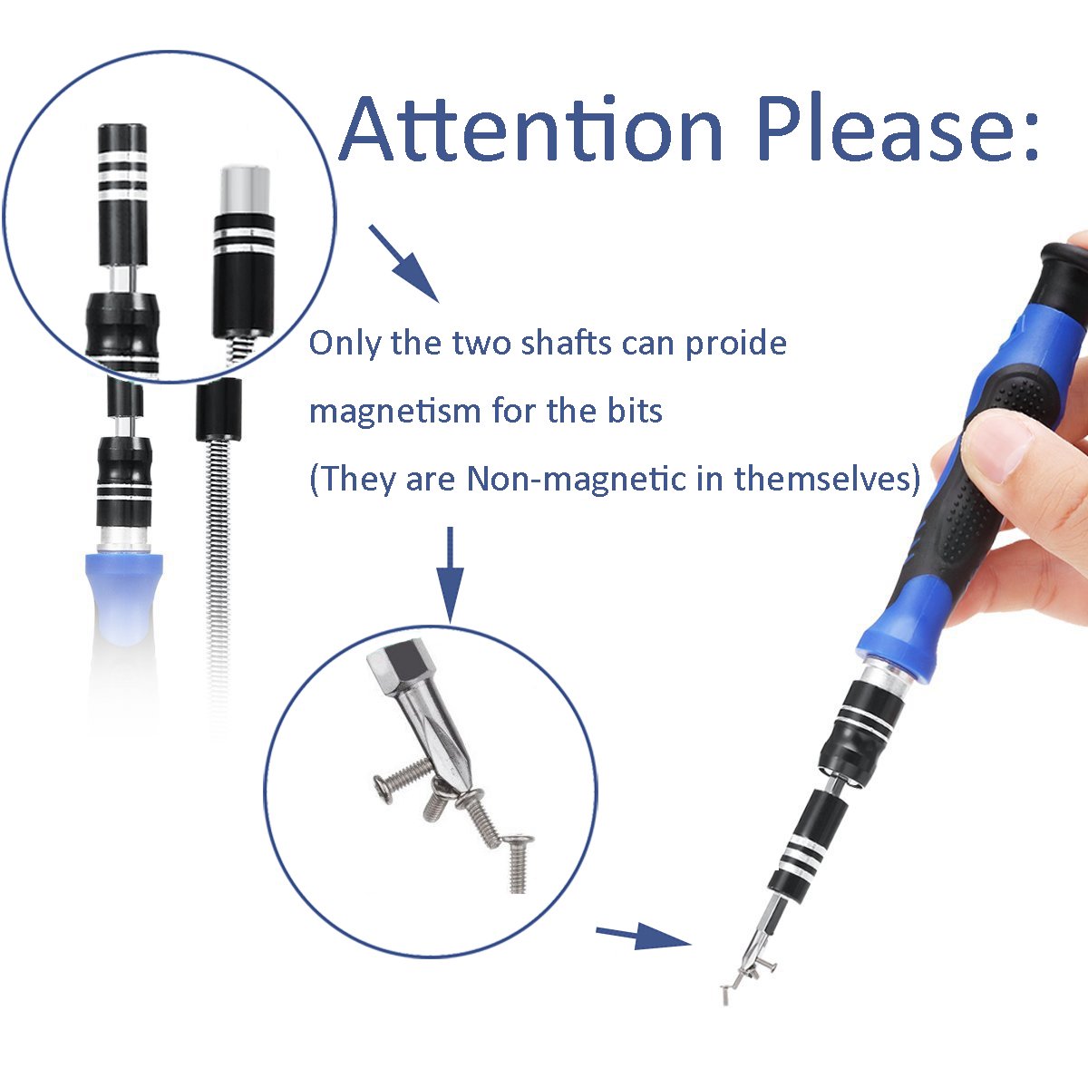 KALAIDUN Precision Screwdriver Set with Magnetic Driver Kit, 82 in 1 Professional Electronics Hand Repair Tool Kits for iPhone,Cell Phone, iPad,Tablet,Computer,Camera,watch