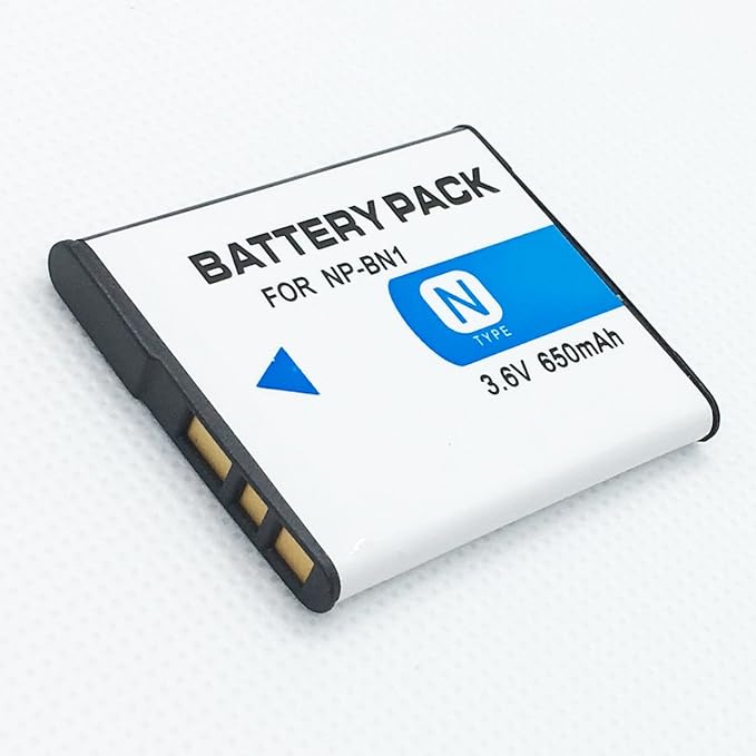 Rechargeable Liion Battery Pack For Sony Cybershot DSCW710, DSCW730, DSCW800