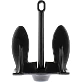 SeaSense Navy Anchor 20-Pound, Vinyl Coated Black