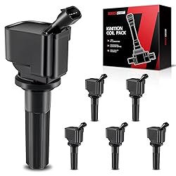 Torchbeam 6 Packs Ignition Coil UF497 Fit for GMC