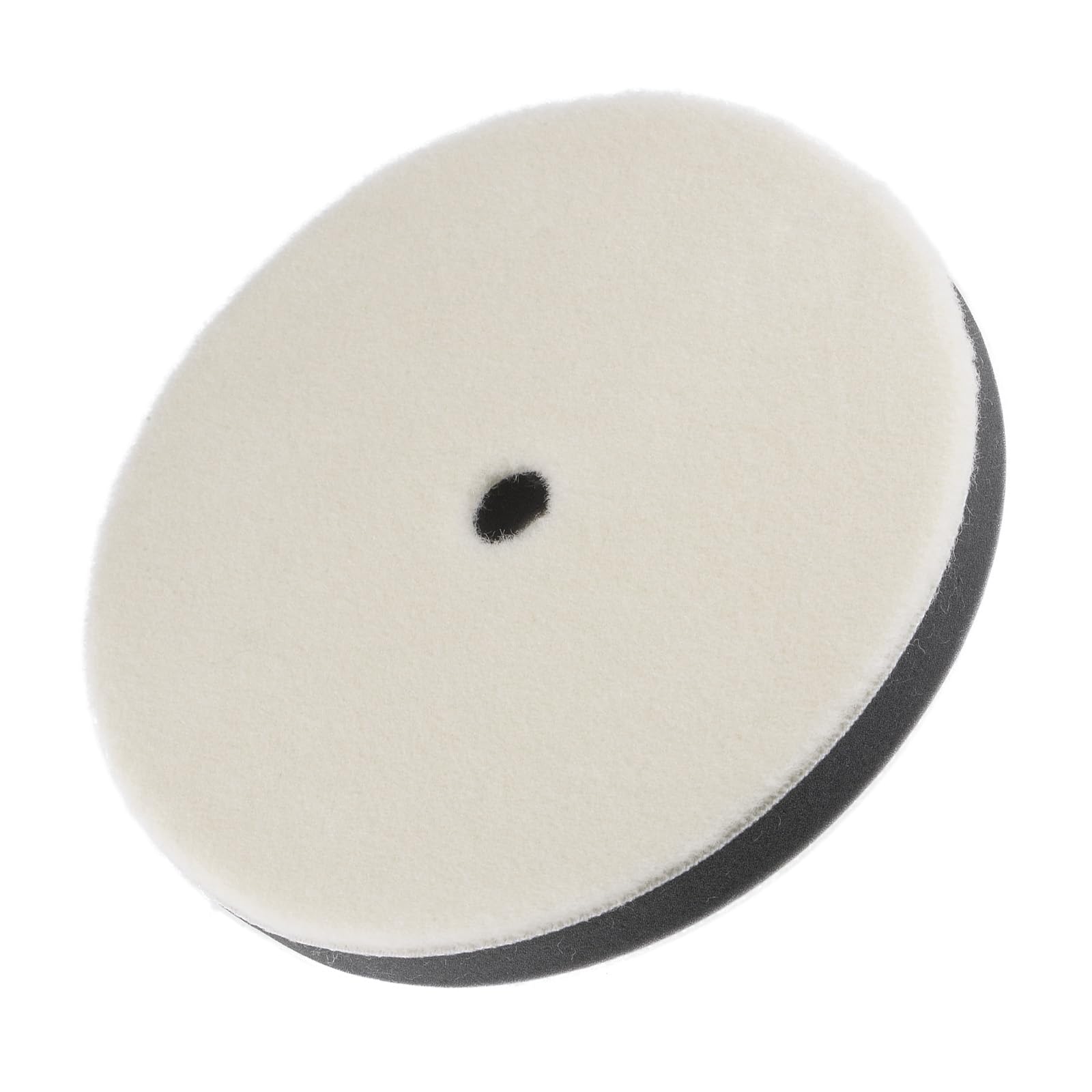 CoCud Wool Felt Sponge Polishing Pad, 7" Diameter, Wool Polishing Pad with a Thickened Sponge Buffing Wheel - (Applications: for Polishing Metal), 1-Pieces