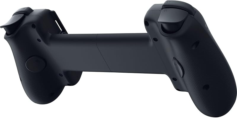 Kishi V3 - Fullsize Mobil-Controller für iPhone und Android Smartphones - USB-C Plug-and-Play - Anti-Drift Analogsticks - 12 Tasten - Sensa HD Haptics - Nexus Game Launcher, Schwarz