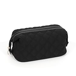 Large Makeup Bag Travel Cosmetic Bag, Wide-open