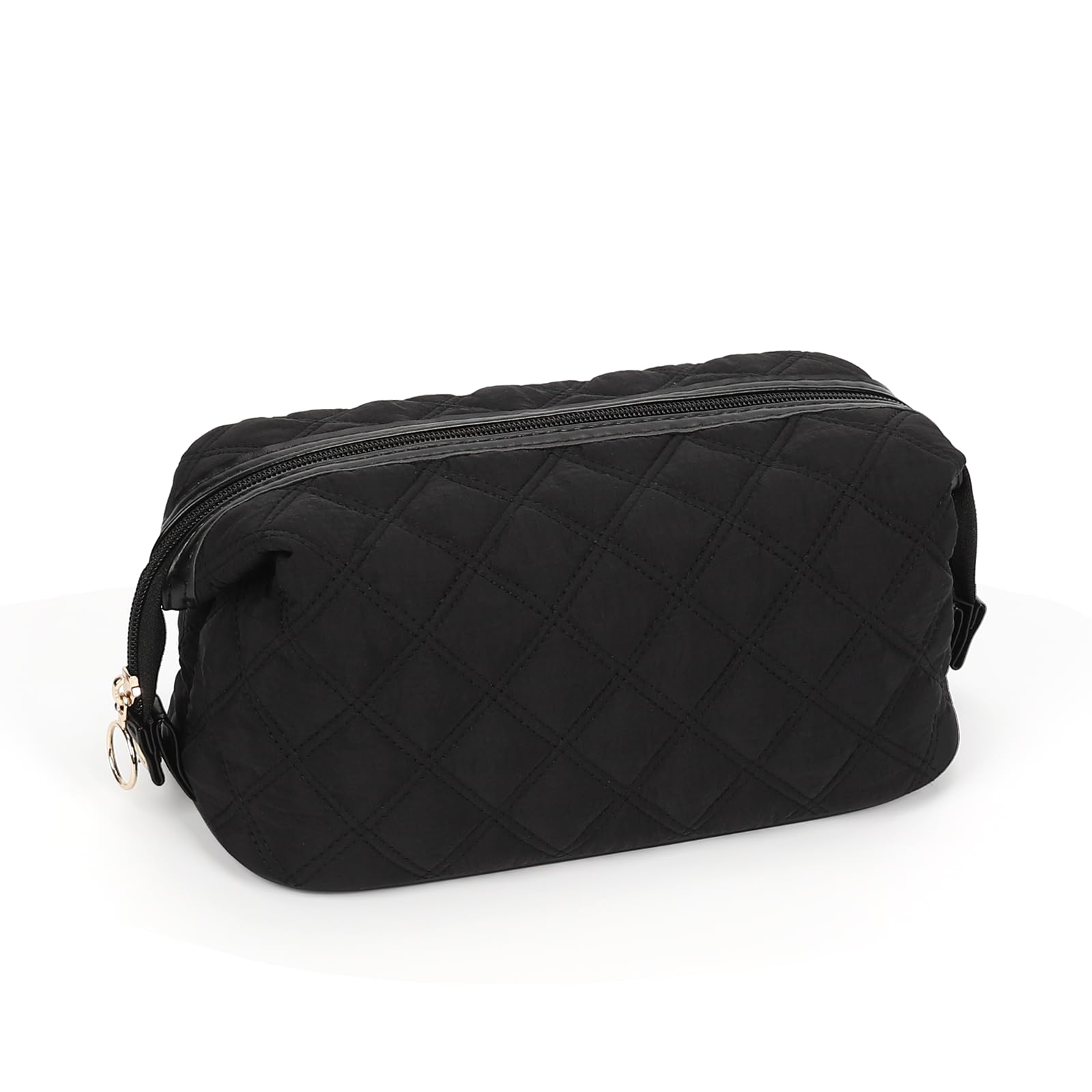 Large Makeup Bag Travel Cosmetic Bag, Wide-open