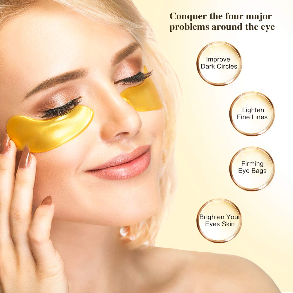 15 Pairs Collagen Eye Mask, Hydrogel Under Eye Patch Skin Care Eye Treatment Mask for Puffy Eyes Dark Circles Corrector Used for Under Eye Bags Anti Aging Mask Gift …