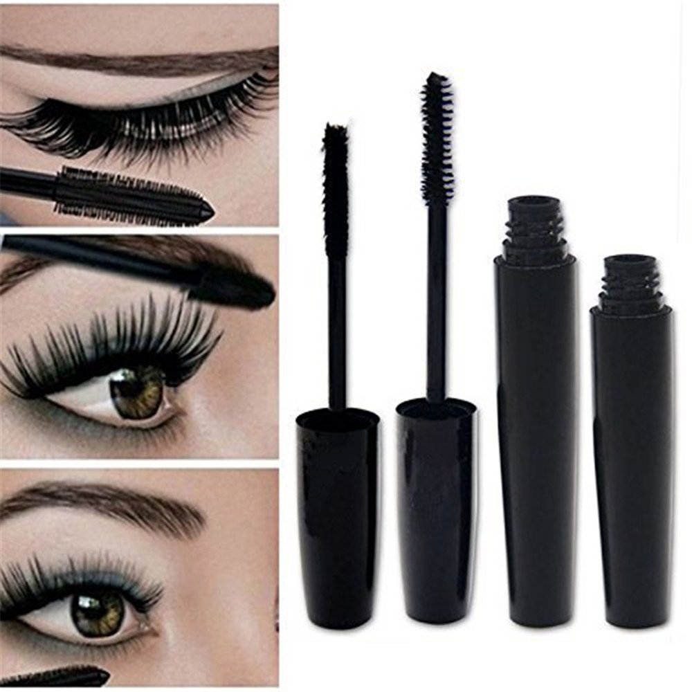 3D Fiber Fibre Lashes Mascara Black Sealed ,1 x Transplanting Gel 1 x