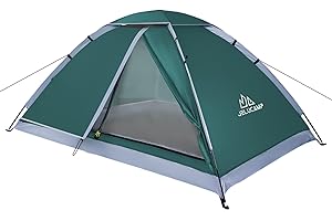 JELUCAMP 1/2/4/5/6 Person Dome Tents for Camping, Lightweight Portable Backpacking Tent, Small Easy Set Up Outdoor Waterproof Camping Hiking Tent for Adults