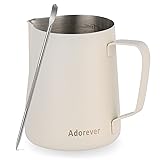 Milk Frothing Pitcher, 600ml/20oz Steaming Pitchers