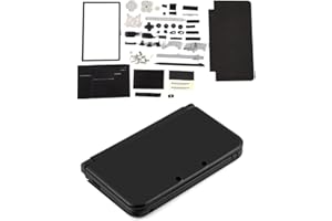 BestYiJo Full Set 3DS XL Shell Replacement Housing Kit - Easy Install, for 3DS XL Repair & Customization, Complete Replacemen