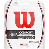 Wilson NXT Multifilament 17 Gauge Tennis Racket String in Natural Color