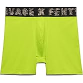 Savage X Fenty, Men's, Boxer Briefs, Matte logo elastic waistband, Front contour pouch, Cotton, Fuji Apple Green, XS