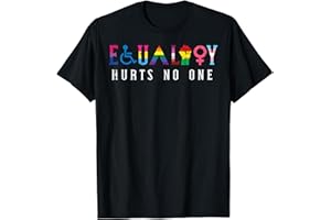 GAY PRIDE SHIRTS LGBTQ ALLY LGBT MEN WOMEN GIFT Lgbt Equality Hurts No One Pride Human Rights Men Women Kids T-Shirt