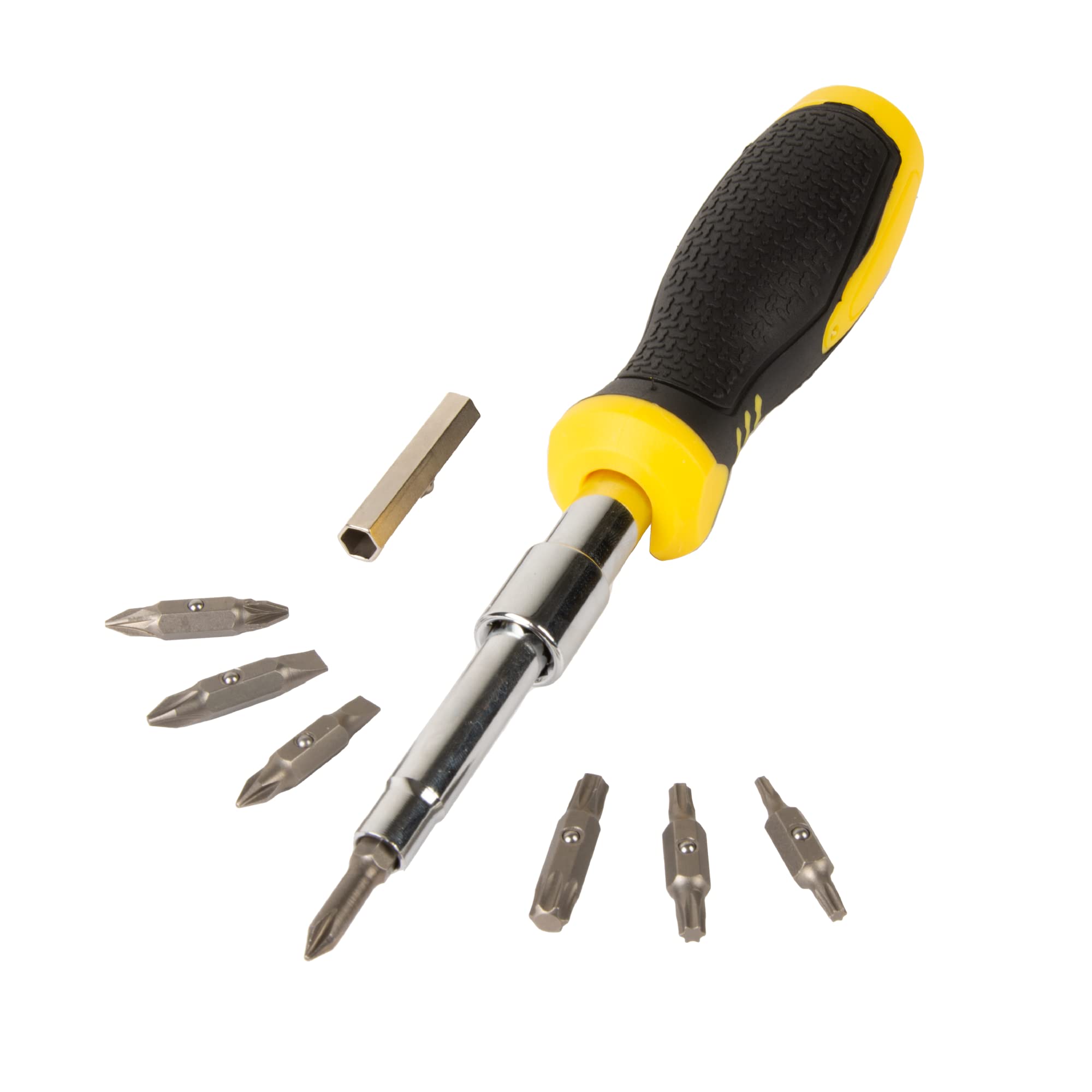 TuulKIT 18-in-1 Multifunction Screwdriver Set for All DIY tasks, has Cushion Grip Handle, Non-Slip Fabric for Comfort and Precision to Complete All tasks with a Universal Screwdriver