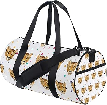 cheetah duffle bag