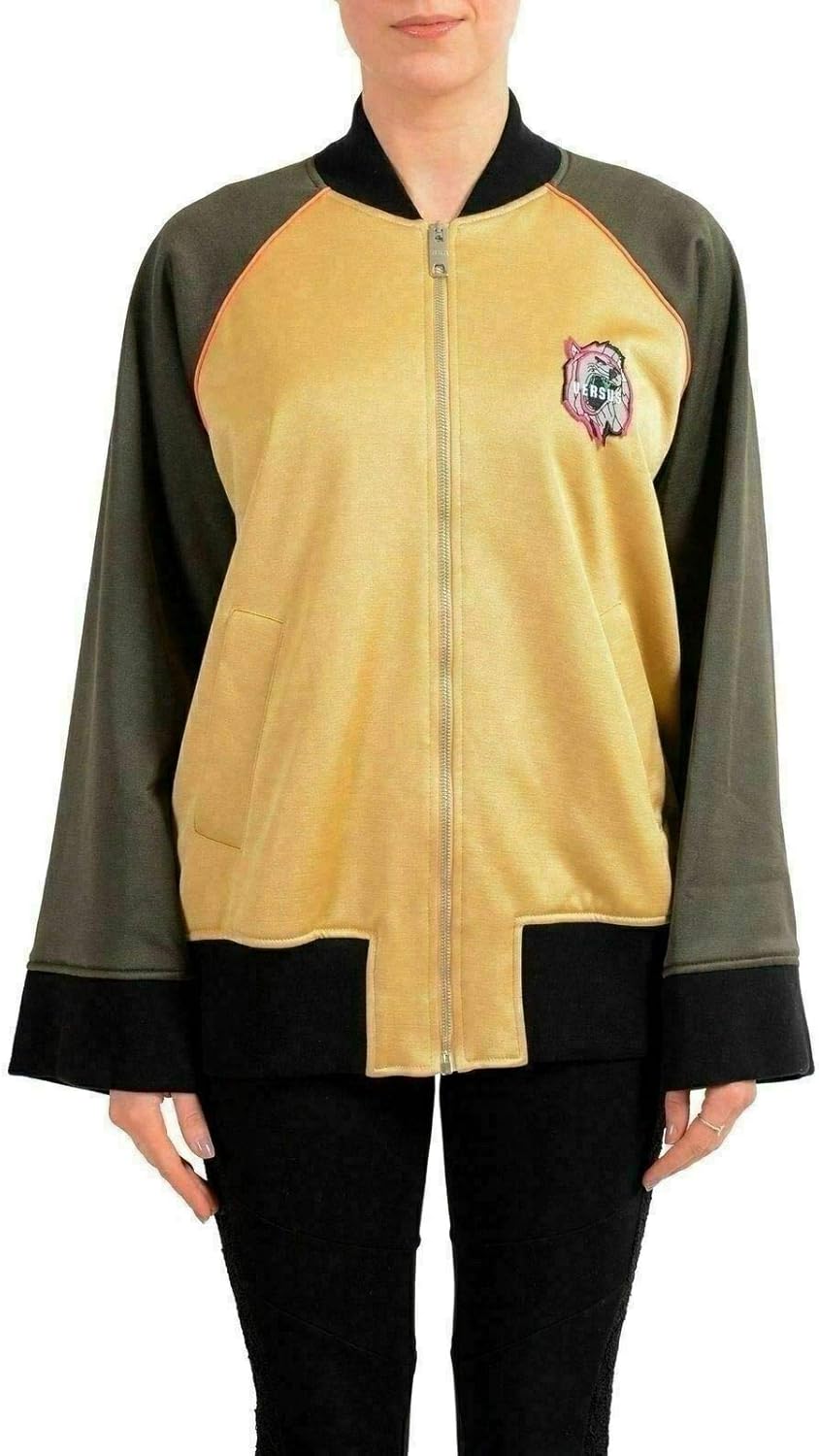 versace bomber jacket womens