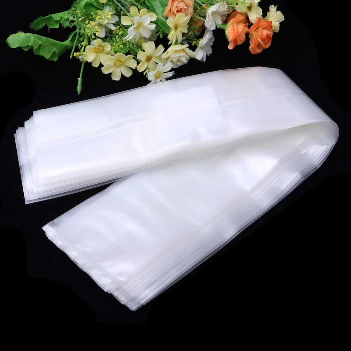 10 Pcs Mushroom Grow Bag Sealable Spawn Bags for Plant Mushroom Growing Garden Supplies, White - Image 3