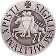 Knights Templar Seal Crusaders Solomons Temple Lapel Pin