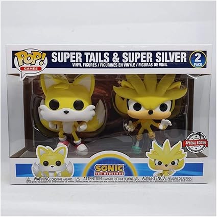 silver and tails funko pop