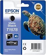 Epson T1578 Matte Black Ink Cartridge Genuine Original