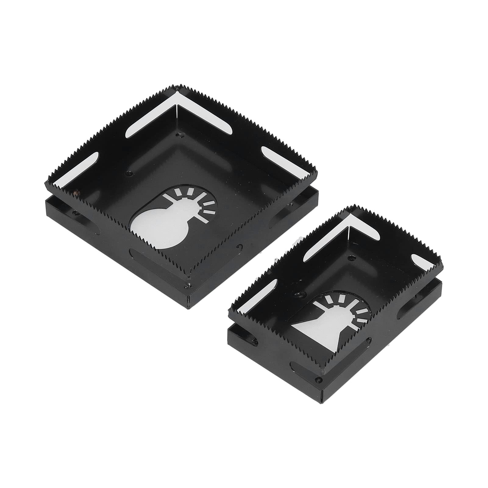 Plasterboard Cutter, Box Cutter, Square Slot Cutter Tool Electrical Boxes Stainless Steel Electrical Wall Outlet Cutters Cutter Plasterboard Tools for Metal Wood Plastic