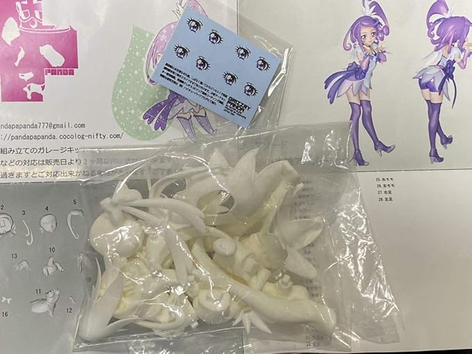 Amazon Co Jp グリズリーパンダ キュアソード ドキドキプリキュア ガレージキット レジンキャスト 未組立 ホビー 通販