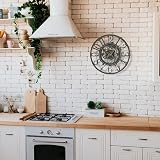 Garden Mile Vintage Open Face Green Wall Clock 30cm Outdoor Waterproof Clock view 9