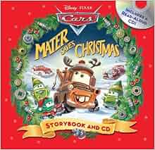 Disney Pixar Cars Mater Saves Christmas Storybook CD 