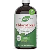 Nature's Way Chlorofresh Liquid Chlorophyll, Internal Deodorant, 16 fl oz | Chlorophyllin Copper Complex, Internal Deodorant Supplement, Supports Healthy Skin and Detox Pathways*, Mint Flavored